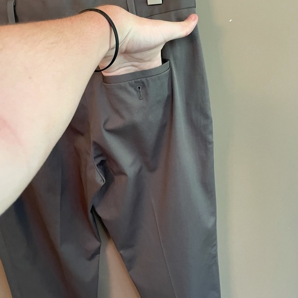 Stella McCartney Straight Leg Cuffed Ankle‎ Pants 4 - Picture 7 of 9